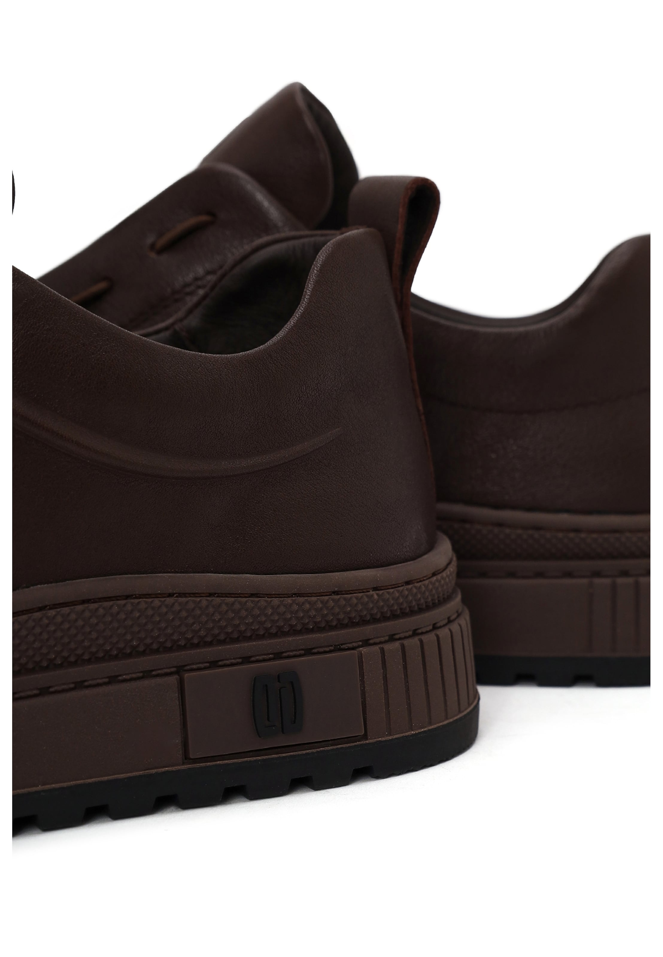 Derimod Slip on boty – hnědá