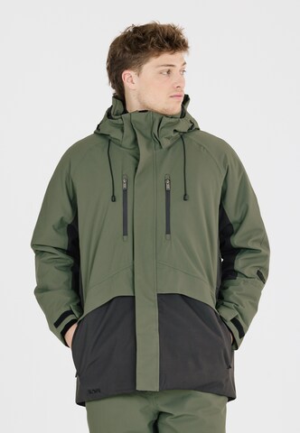SLOPE Outdoorjacke 'Kenai' in Grün: Vorderseite