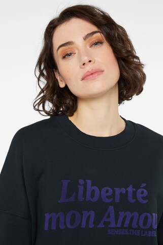 SENSES.THE LABEL Sweatshirt in Blue