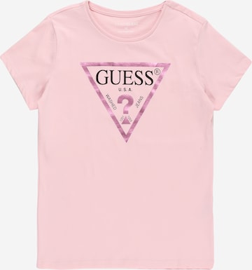 GUESS T-Shirt in Pink: Vorderseite