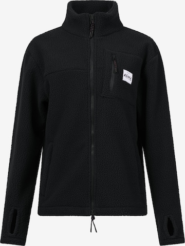 Veste en polaire fonctionnelle Eivy en noir : devant