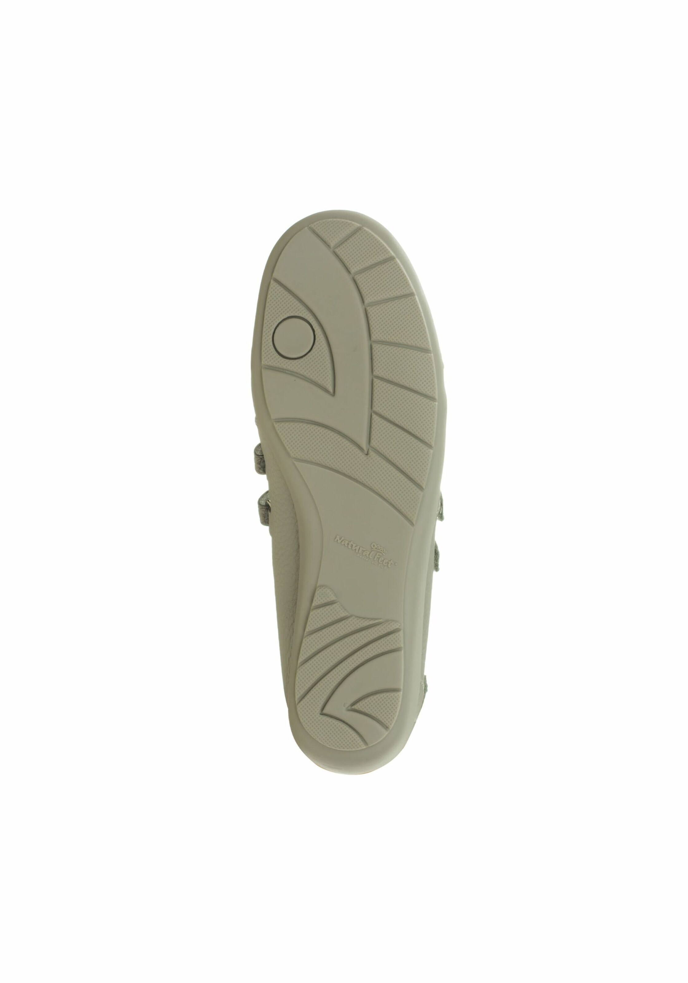 Natural Feet Ballerina met riempjes in Grijs