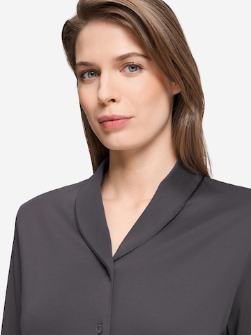 Hanro Pyjama ' Cotton Silk ' in Grijs