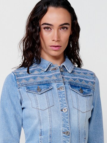 KOROSHI Between-season jacket in Blue
