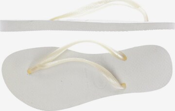 HAVAIANAS Sandalen 37 in Weiß: predná strana