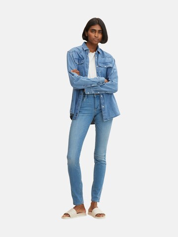 Coupe slim Jean 'ALEXA' TOM TAILOR en bleu