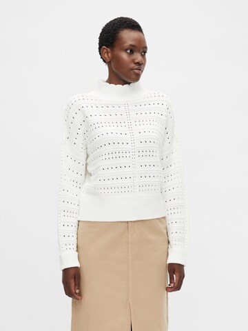 OBJECT Pullover 'Emma' in Weiß: Vorderseite