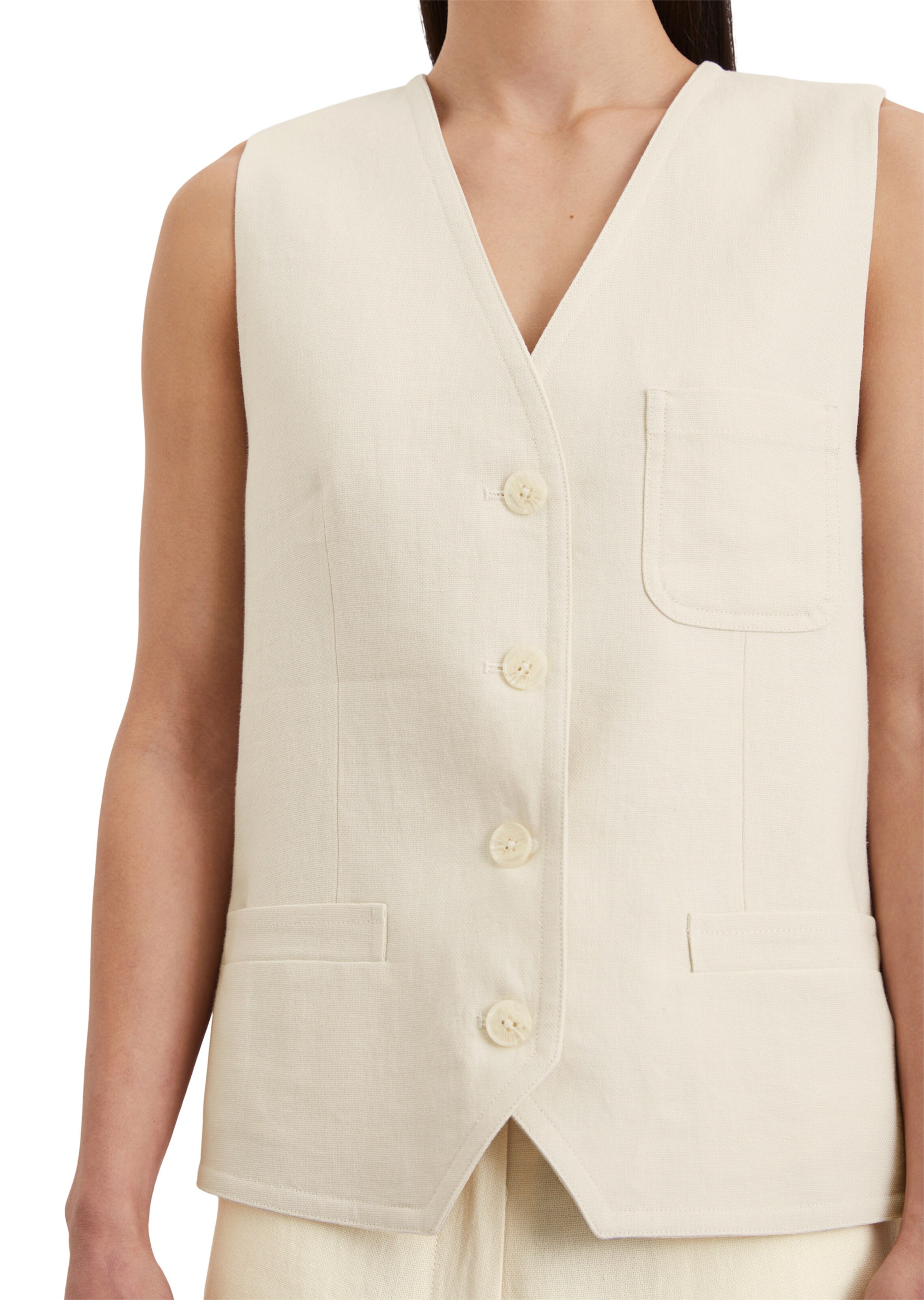 Marc O'Polo Vest in White