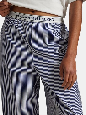 Polo Ralph Lauren Pyjamabroek ' Shirting Stripes ' in Blauw