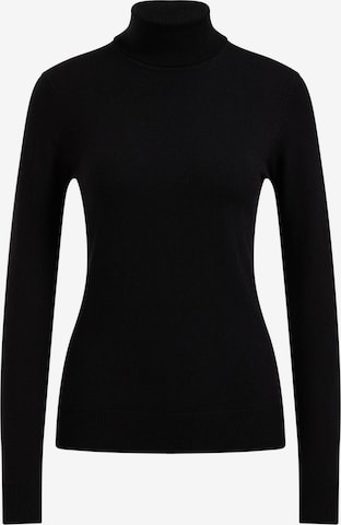 WE Fashion Sweater in Black: front