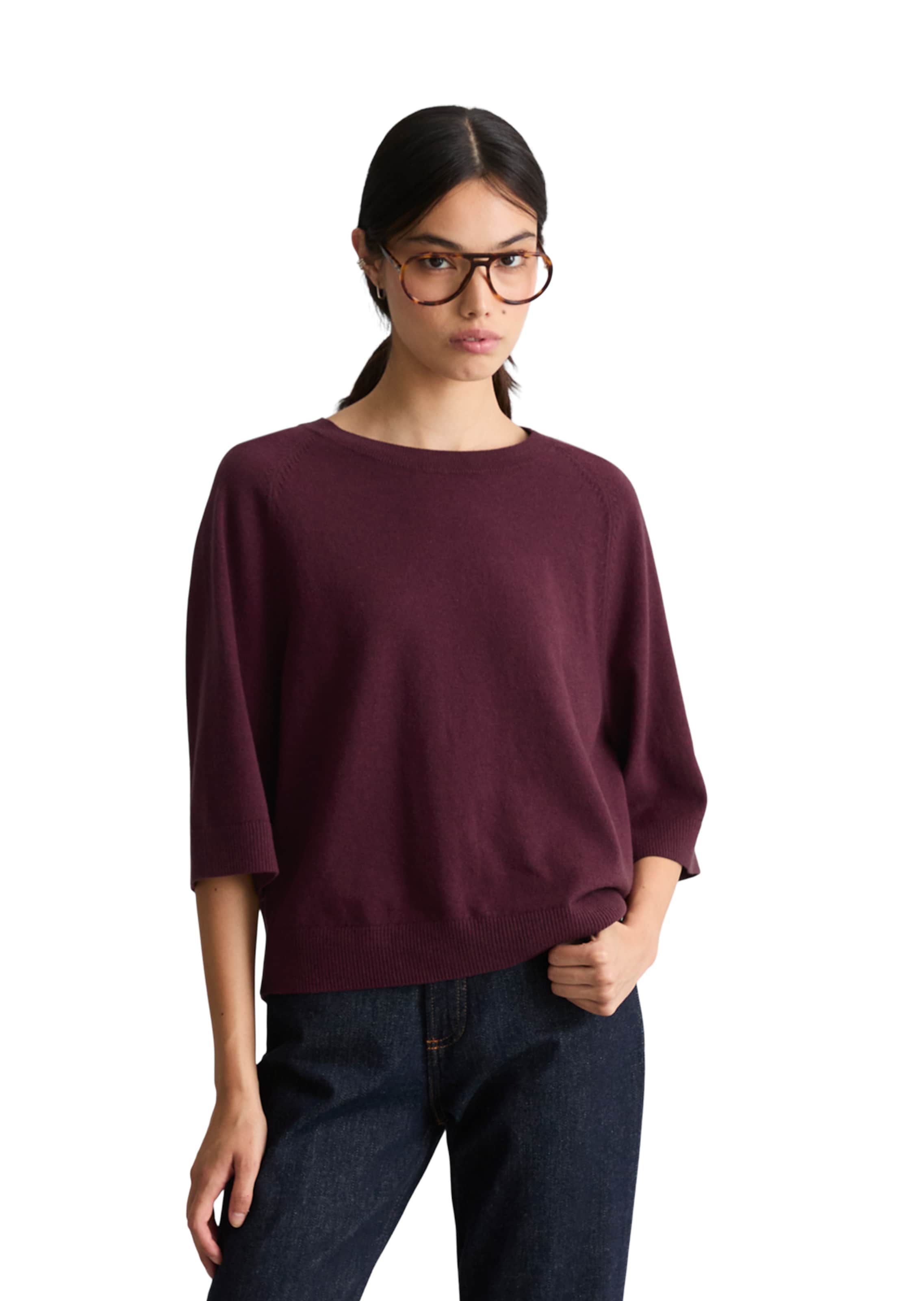 Marc O'Polo DENIM Trui in Rood: voorkant