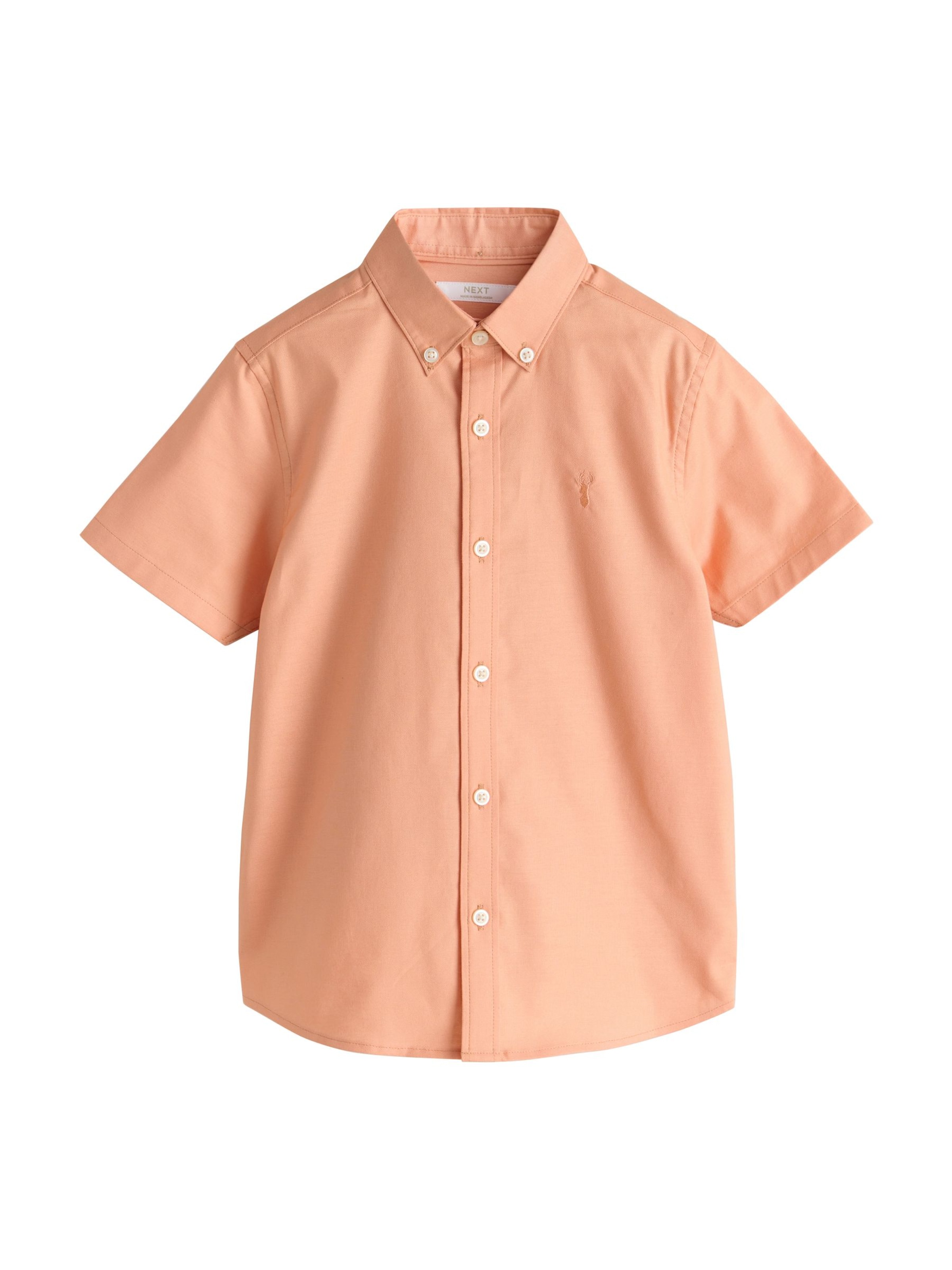 Next - Ajuste regular Camisa en naranja: frente