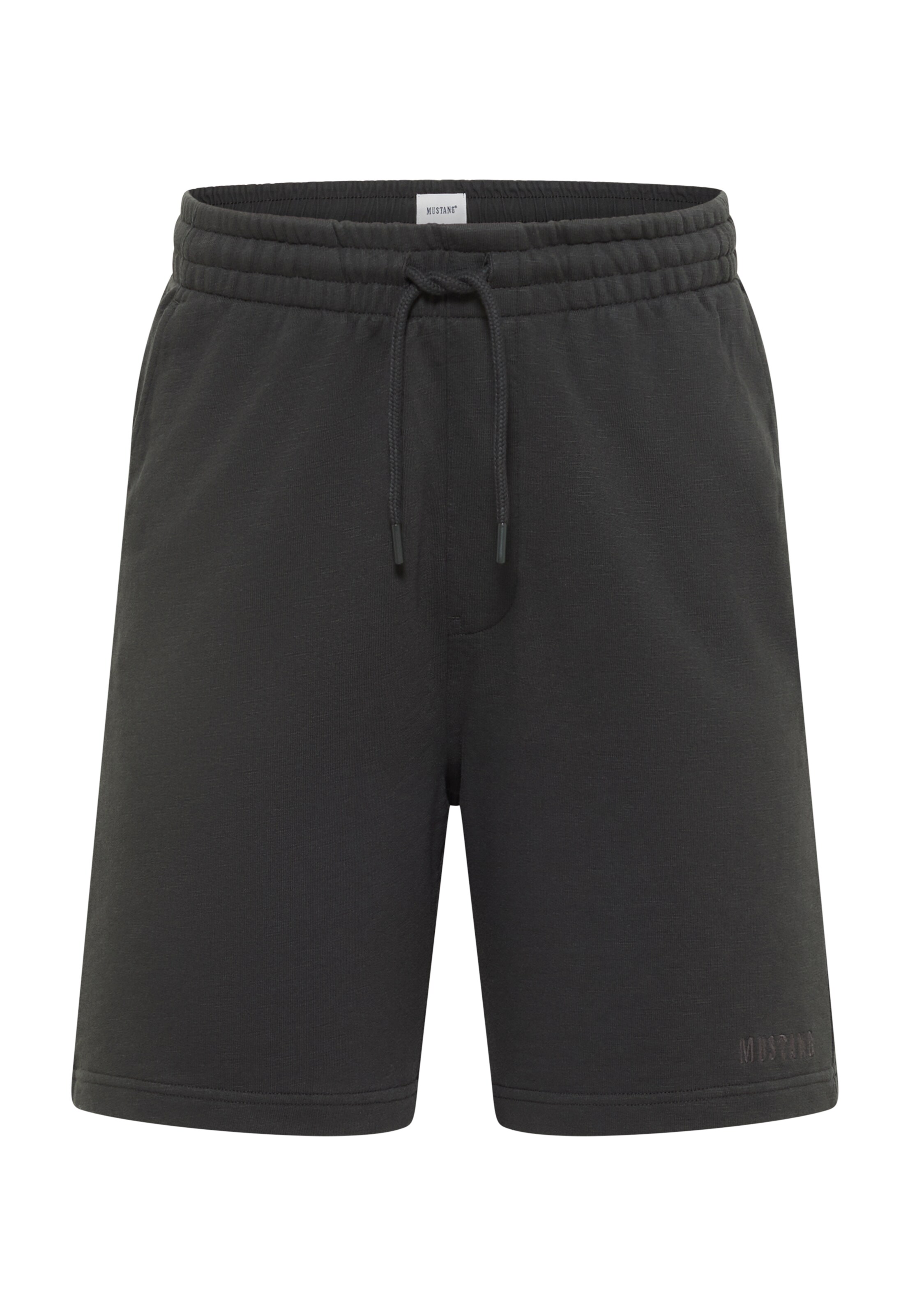 MUSTANG Regular Trousers 'Trenton' in Black: front