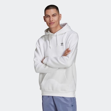 ADIDAS ORIGINALS Regular Fit Sweatshirt 'Adicolor Essentials Trefoil' in Weiß: predná strana