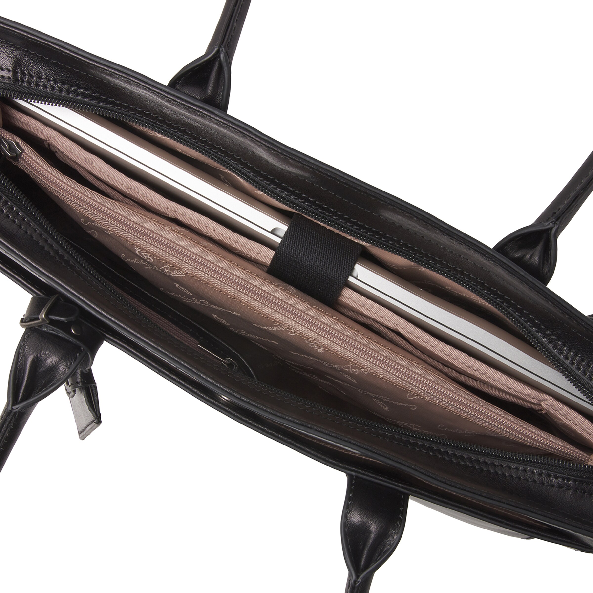 Borsa a spalla 'Ellen' di Castelijn & Beerens in nero