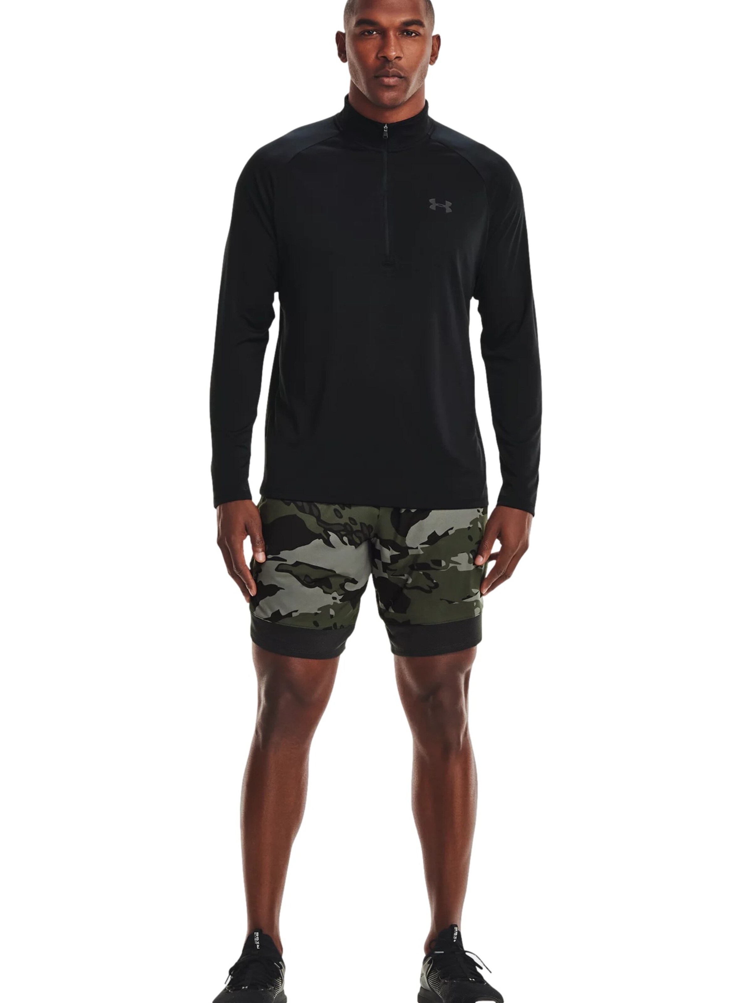 T-Shirt 'Tech 2.0' UNDER ARMOUR en noir