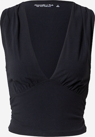 Abercrombie & Fitch Top in Schwarz: predná strana