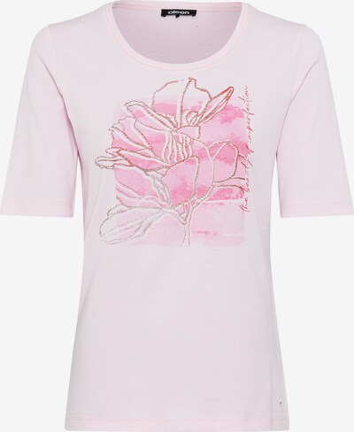 Olsen T-shirt en gris / rose / rouge / blanc, Vue avec produit