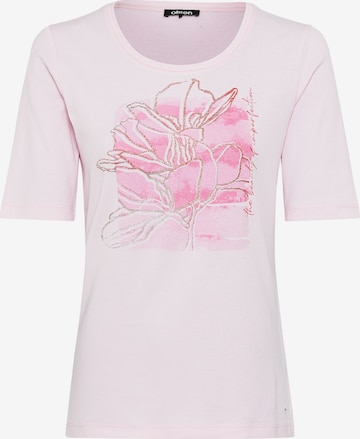 T-shirt Olsen en rose : devant