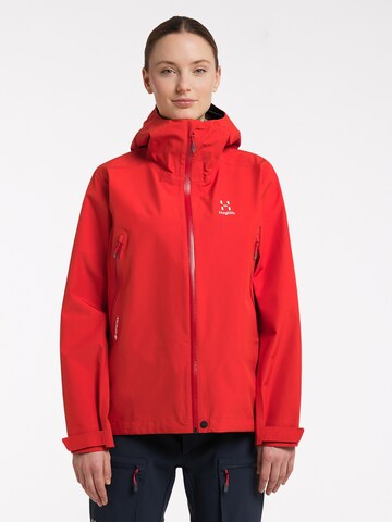 Haglöfs Outdoor Jacket 'Roc GTX' in Red: front