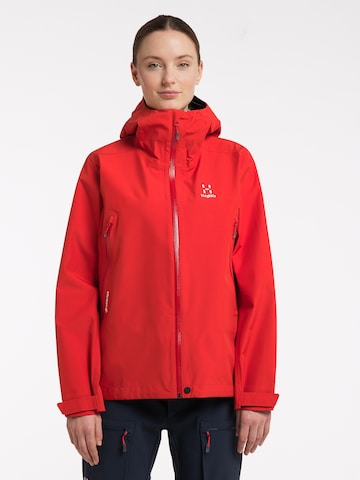 Haglöfs Outdoorjacke 'Roc GTX' in Rot: predná strana