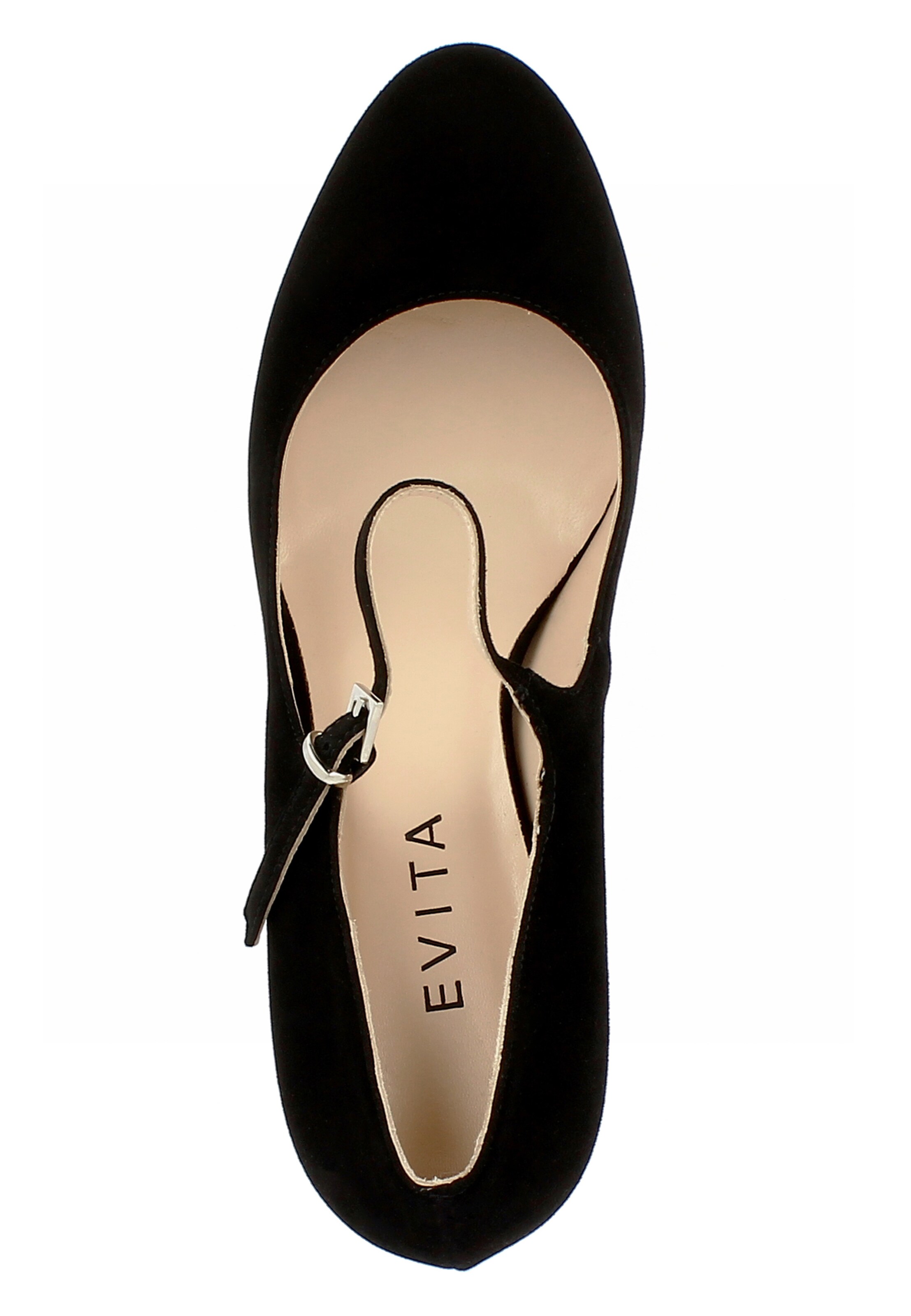 Escarpins 'BIANCA' EVITA en noir