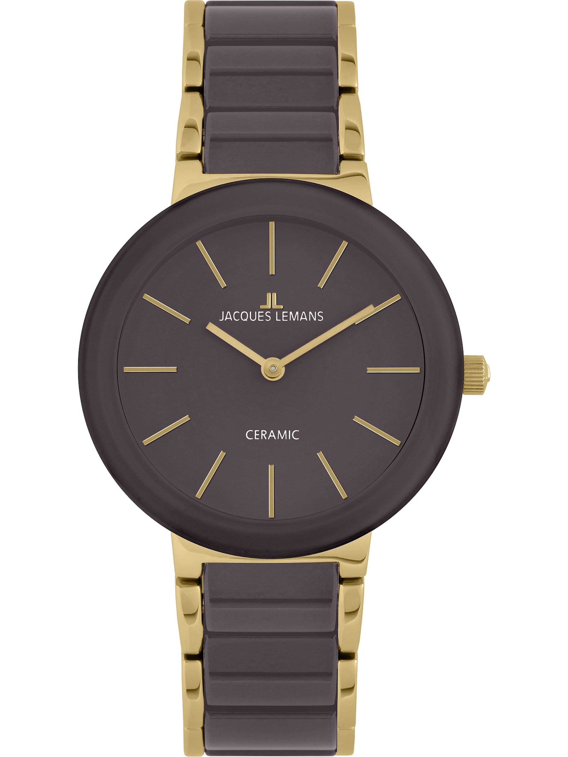 Jacques Lemans Analog Watch in Grey: front