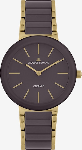 Jacques Lemans Analoguhr in Grau: Vorderseite