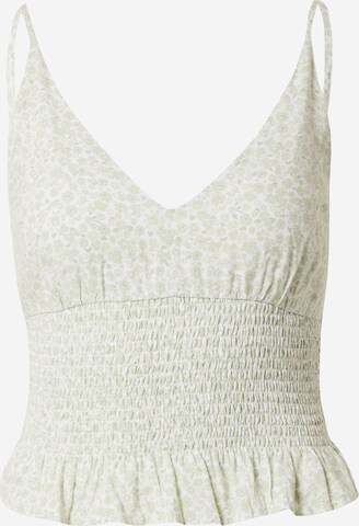 HOLLISTER Blouse 'EMEA' in Groen: voorkant