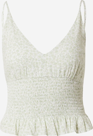 HOLLISTER Blouse 'EMEA' in Groen: voorkant