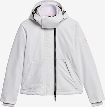 Veste d’hiver Superdry en blanc : devant
