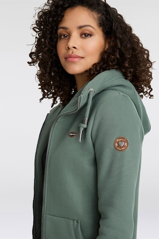 Ragwear Sweatjacke in Grün