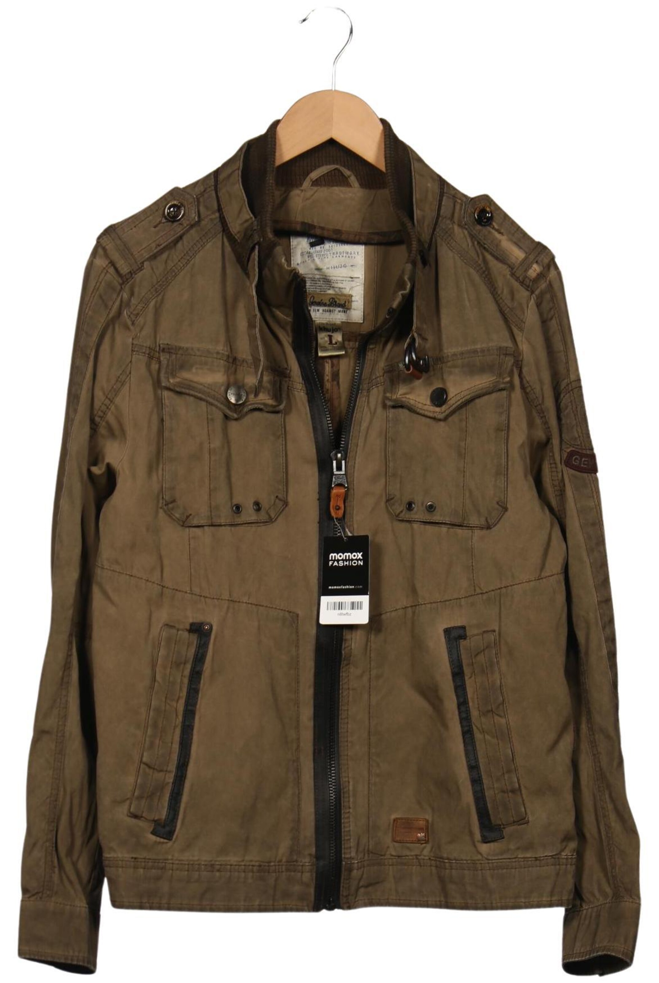 khujo Jacket & Coat in L in Brown: front