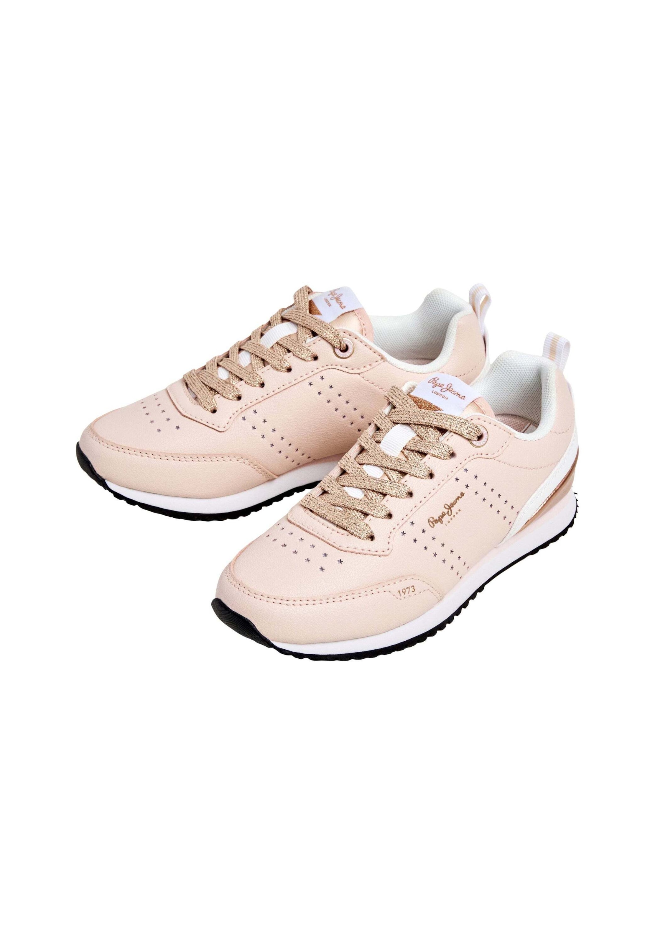 Pepe Jeans Sneakers laag 'Dublin Combi' in Roze