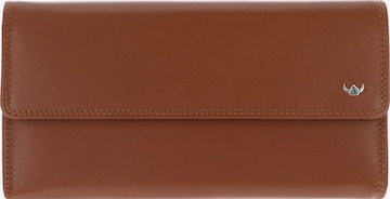Porte-monnaies 'Polo' GOLDEN HEAD en marron : devant