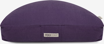 YOGISTAR.COM Meditationskissen 'Halbmond' in Lila: predná strana