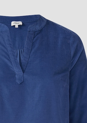 Chemisier s.Oliver en bleu
