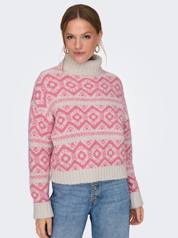 ONLY Sweater 'CARIN' in Beige