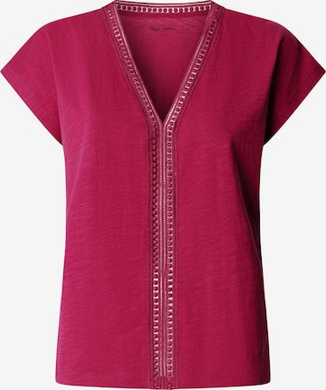 Maglietta 'Mila' di Pepe Jeans in rosso: frontale