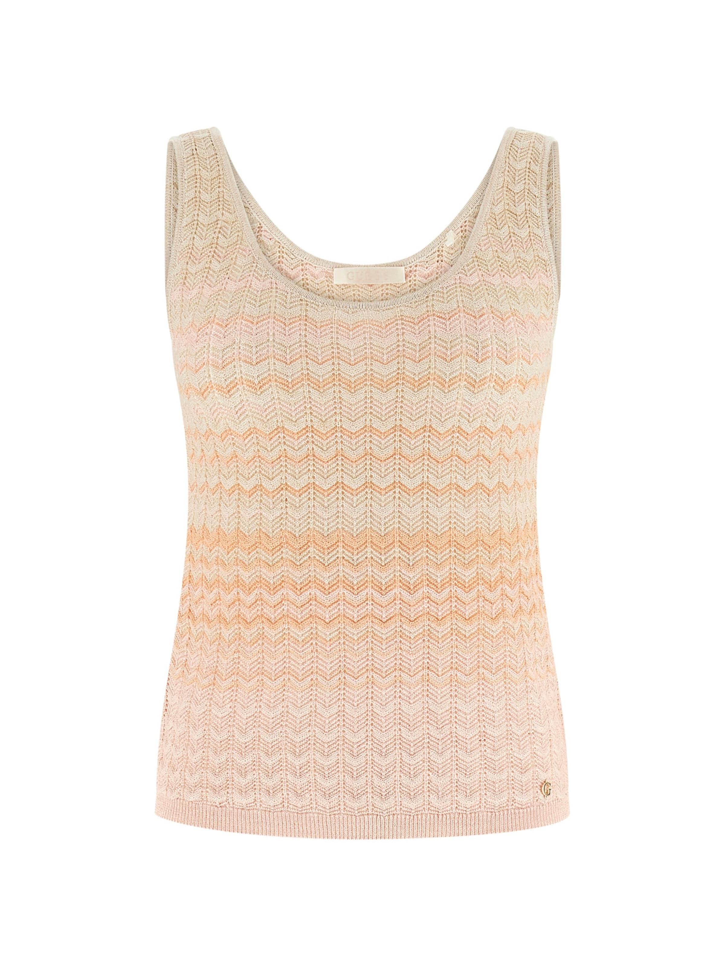 Tops en tricot 'ROSALYN' GUESS en orange : devant