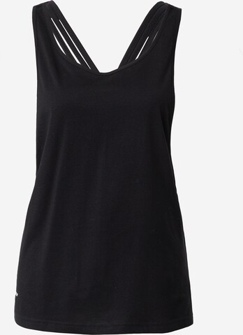 NEBBIA Sports Top in Black: front