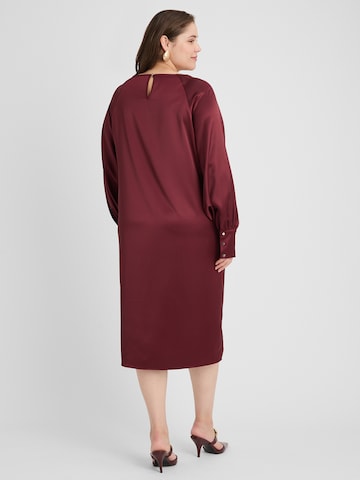 Guido Maria Kretschmer Curvy Платье 'Aurea' в Красный