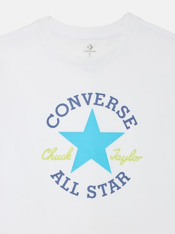 CONVERSE Футболка 'DISSECTED CHUCK' в Белый