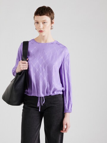 HUGO - Camisa 'Ciosa-1' em roxo: frente