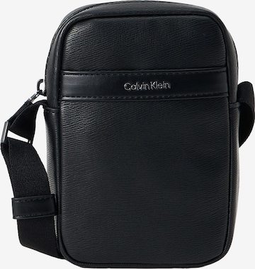 Sac à bandoulière Calvin Klein en noir : devant