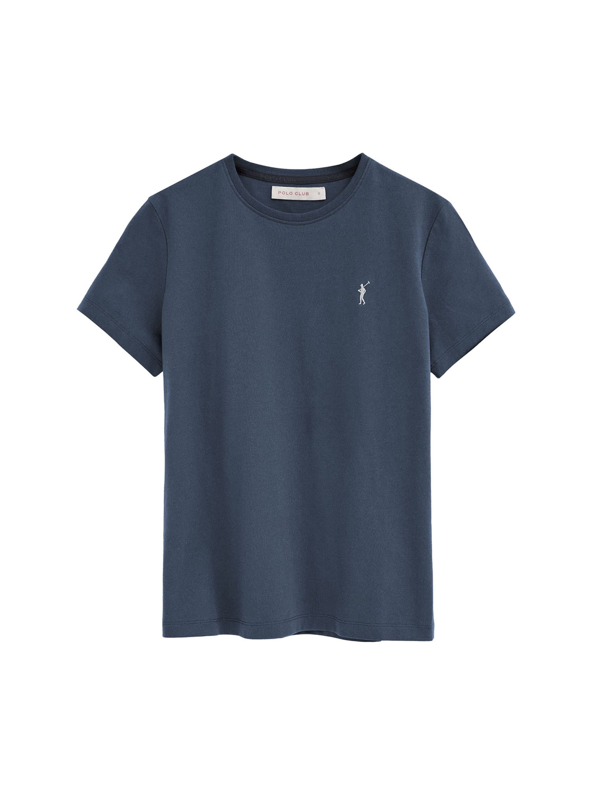 Polo Club T-Shirt 'Rigby Go' in Blau: Vorderseite