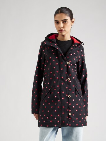 Blutsgeschwister Funktionsjacke 'Wild Weather' in Schwarz: Vorderseite