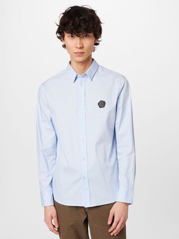 Viktor&Rolf Regular fit Button Up Shirt in Blue: front