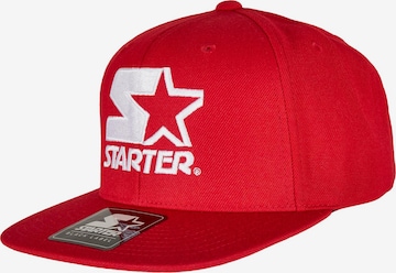 Starter Black Label Cap in Red: front