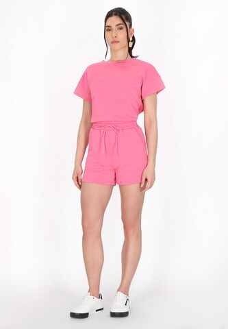 faina Athlsr Regular Trousers in Pink